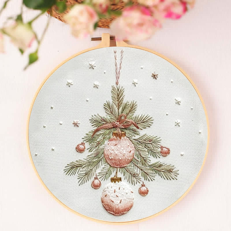 Rubbyoo Embroidery Kit - Christmas DIY Craft Kits Wall Decor - image 7