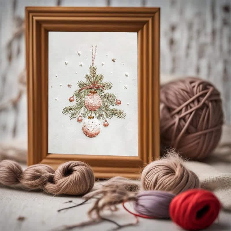 Rubbyoo Embroidery Kit - Christmas DIY Craft Kits Wall Decor - image 3