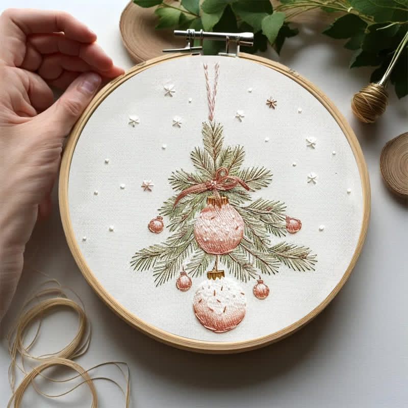 Rubbyoo Embroidery Kit - Christmas DIY Craft Kits Wall Decor - image 2