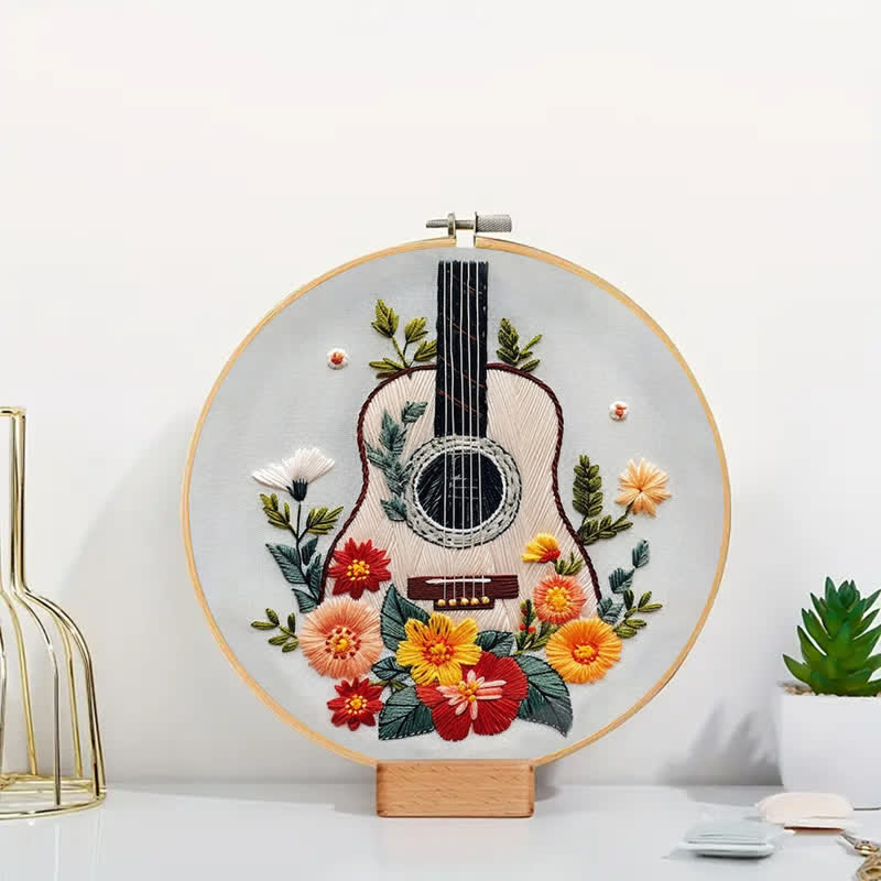 Rubbyoo Embroidery Kit - Guitar - image 5