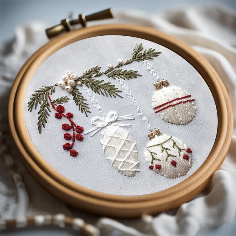 Rubbyoo Embroidery Kit - Merry Christmas Handmade DIY Kits - image 2