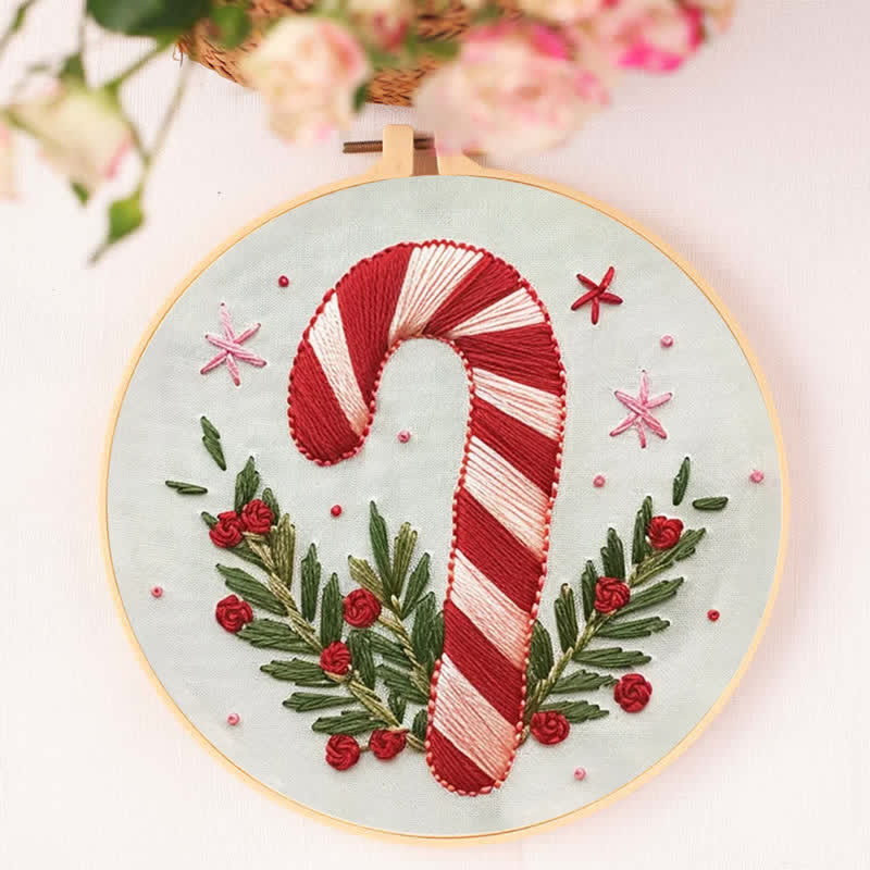 Rubbyoo Embroidery Kit - Candy Cane - image 5
