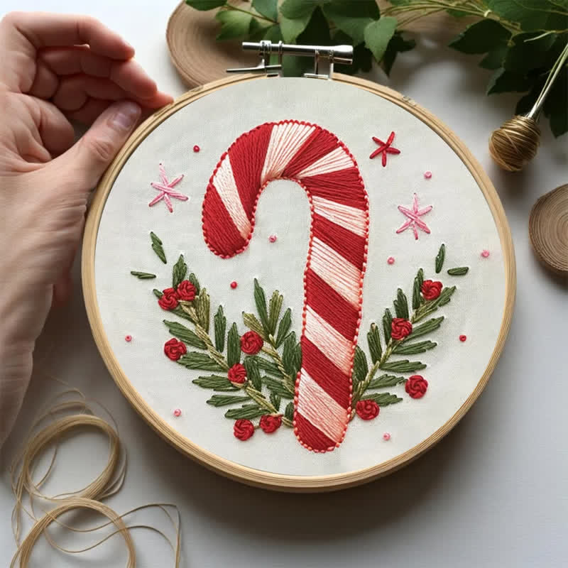 Rubbyoo Embroidery Kit - Candy Cane - image 3