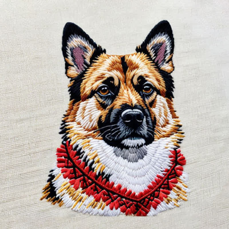 Rubbyoo Embroidery Kit - German Shepherd - image 10