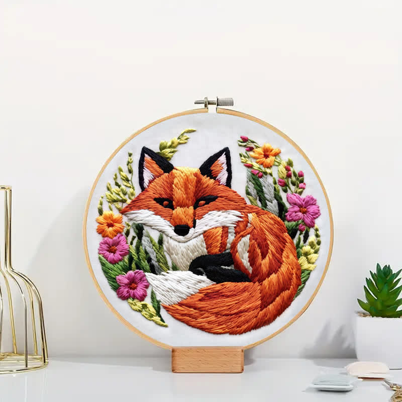 Rubbyoo Embroidery Kit - Fox - image 2