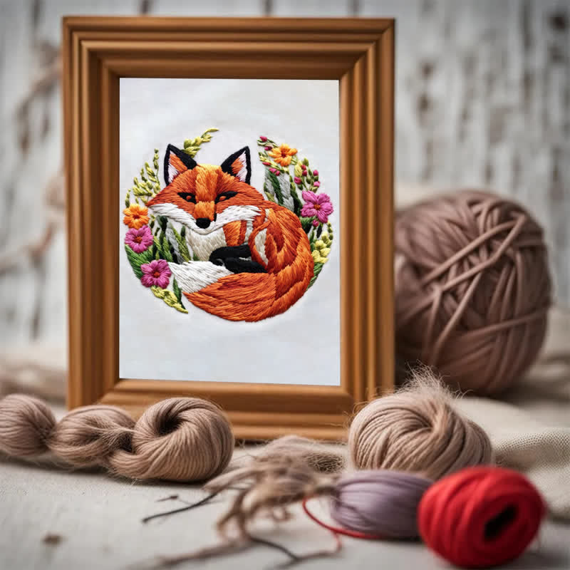 Rubbyoo Embroidery Kit - Fox - image 4