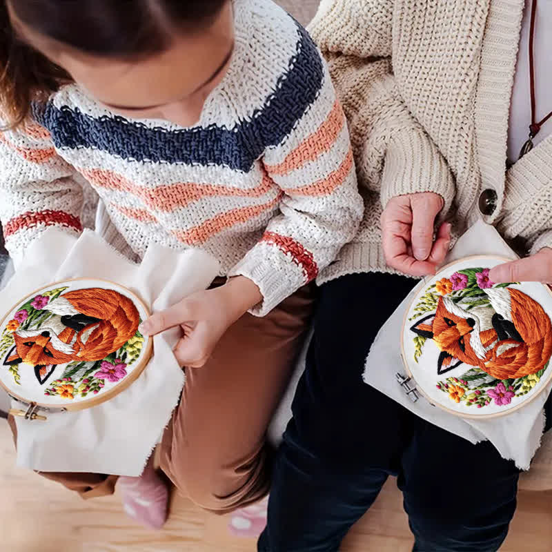 Rubbyoo Embroidery Kit - Fox - image 6