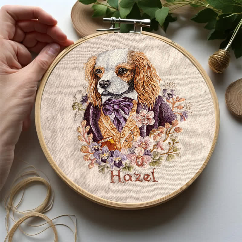 Rubbyoo Embroidery Kit - Cavalier King Charles - image 7