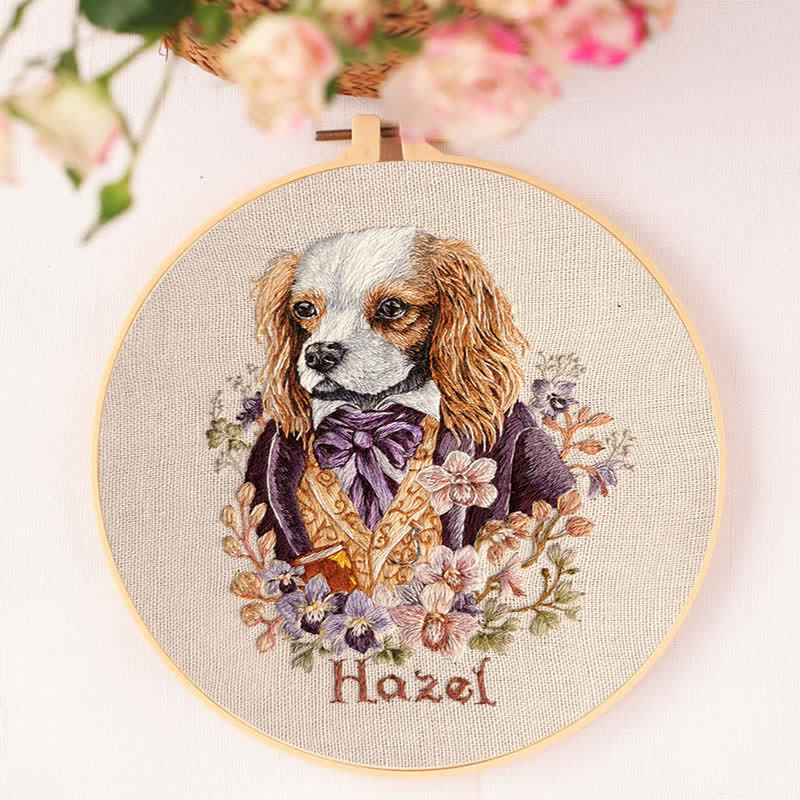 Rubbyoo Embroidery Kit - Cavalier King Charles - image 5