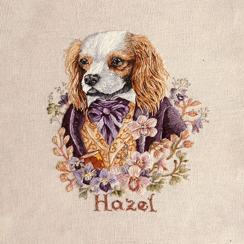 Rubbyoo Embroidery Kit - Cavalier King Charles - image 10