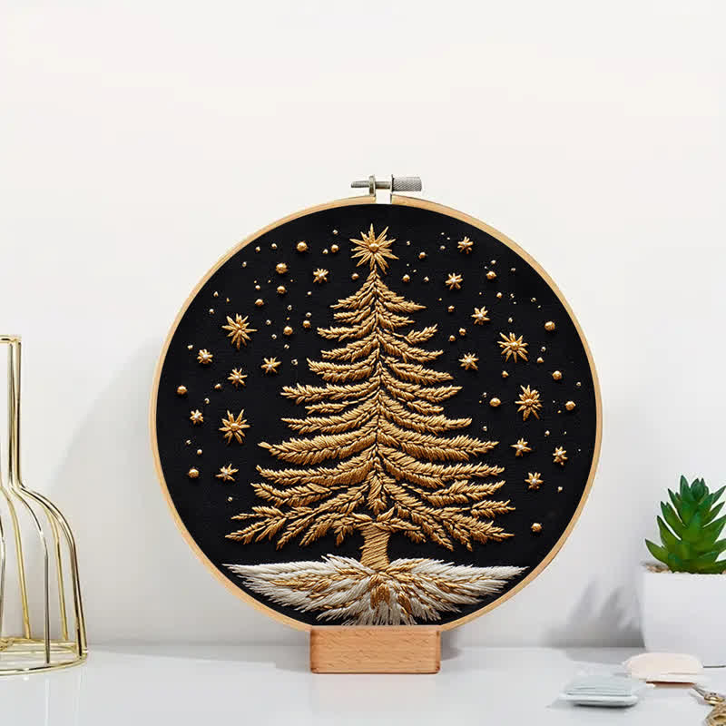 Rubbyoo Embroidery Kit - Christmas tree1 - image 2