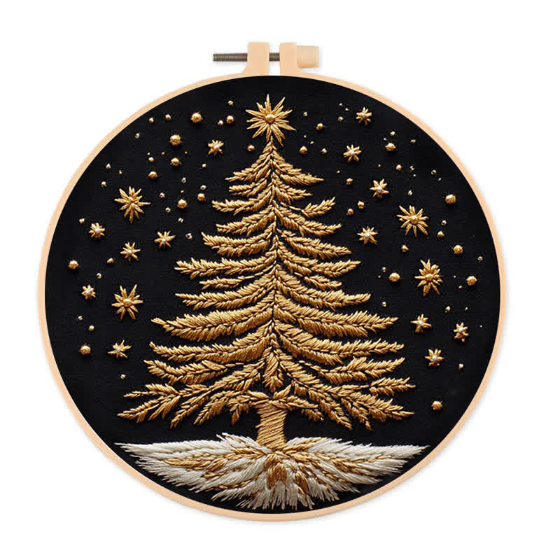 Rubbyoo Embroidery Kit - Christmas tree1 - image 1