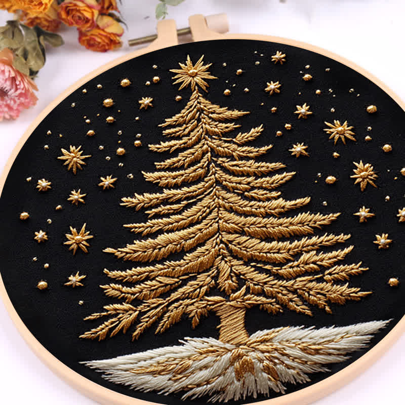 Rubbyoo Embroidery Kit - Christmas tree1 - image 9