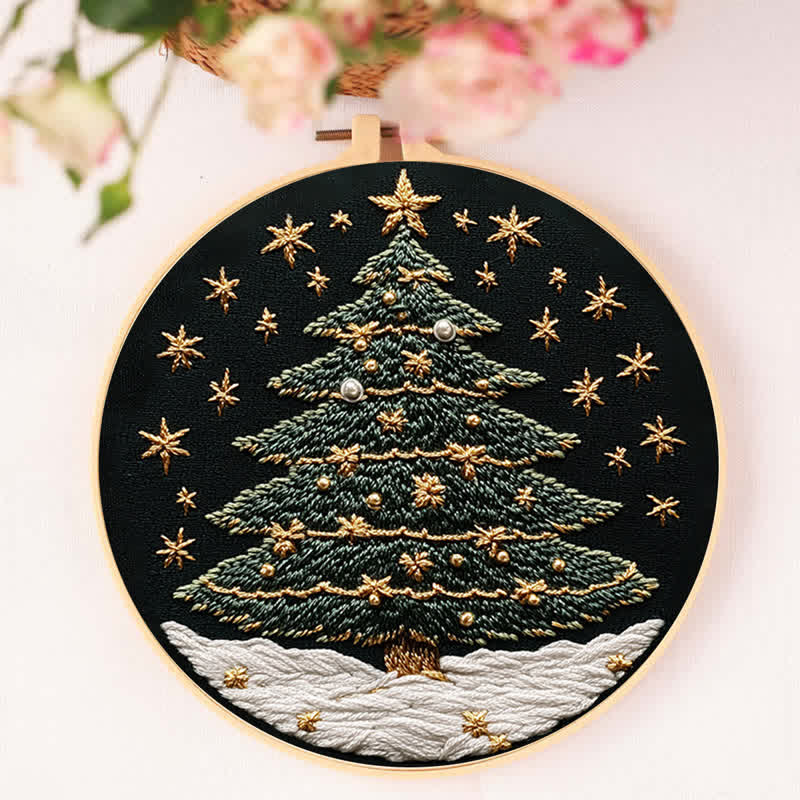 Rubbyoo Embroidery Kit - Christmas tree3 - image 4