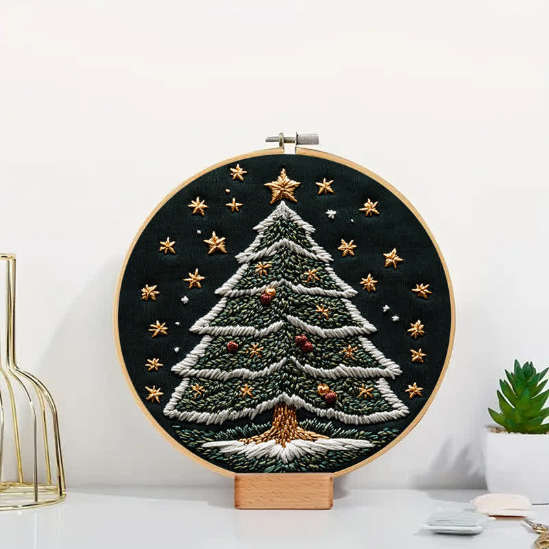 Rubbyoo Embroidery Kit - Christmas tree2 - image 2