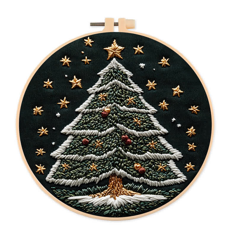 Rubbyoo Embroidery Kit - Christmas tree2 - image 1