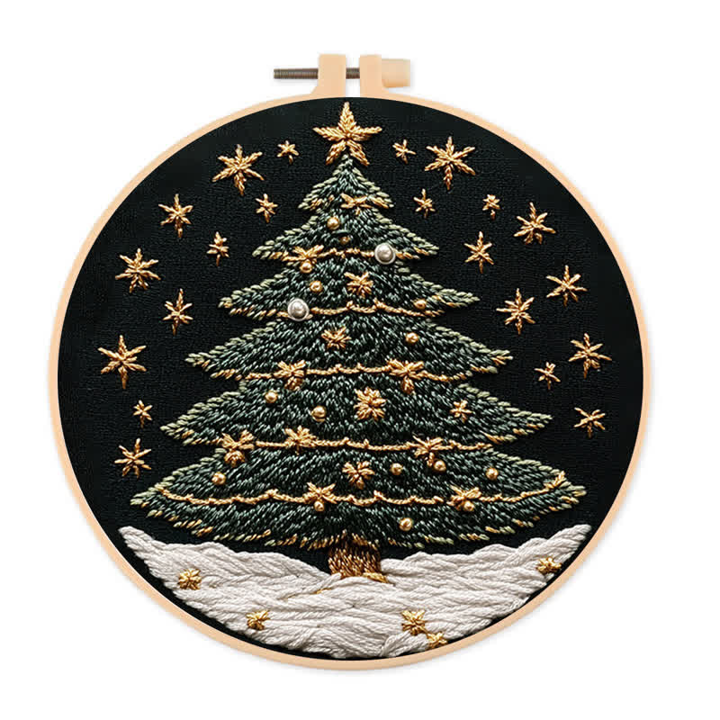 Rubbyoo Embroidery Kit - Christmas tree3 - image 1