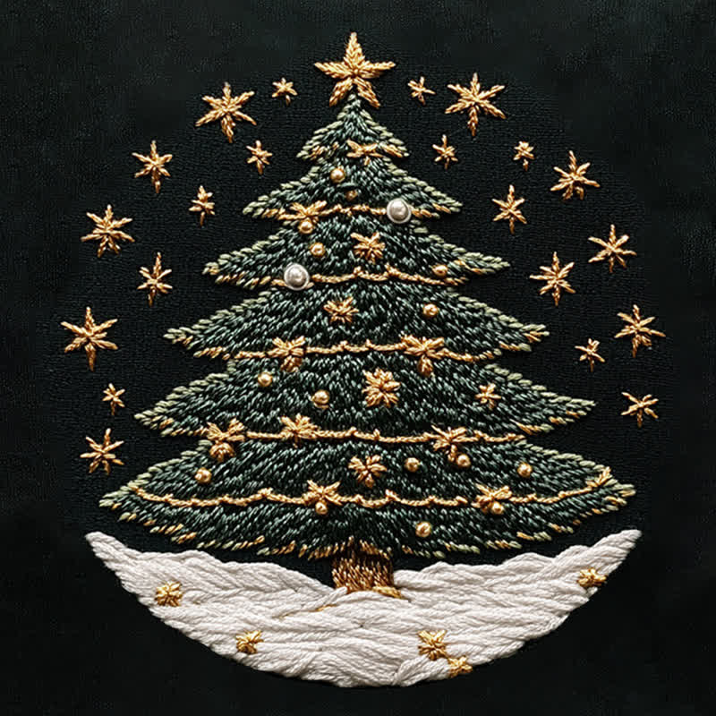 Rubbyoo Embroidery Kit - Christmas tree3 - image 10