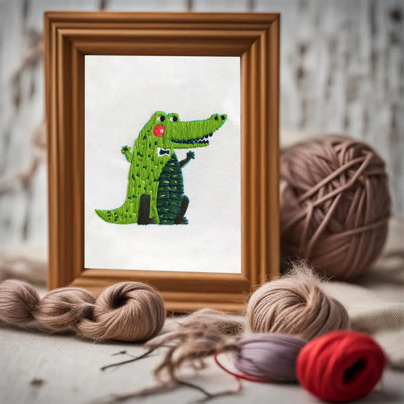 Rubbyoo Embroidery Kit - Alligator - image 4