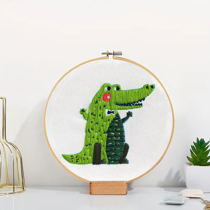 Rubbyoo Embroidery Kit - Alligator - image 2