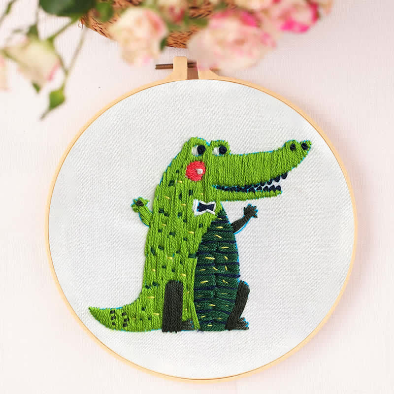 Rubbyoo Embroidery Kit - Alligator - image 5