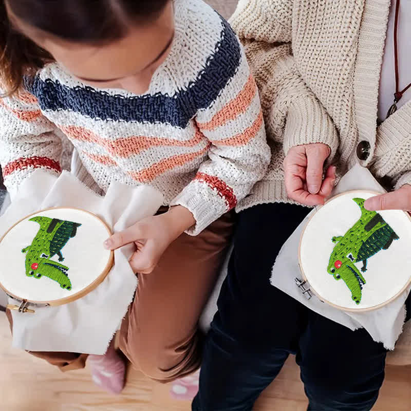 Rubbyoo Embroidery Kit - Alligator - image 7