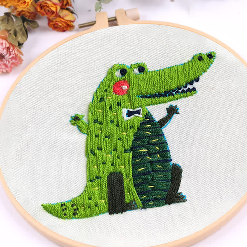 Rubbyoo Embroidery Kit - Alligator - image 9