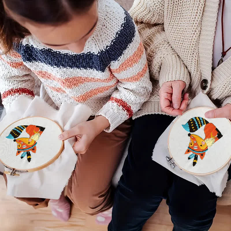 Rubbyoo Embroidery Kit - Cute Fox - image 6