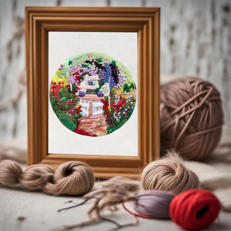 Rubbyoo Embroidery Kit - Secret Garden, House - image 10