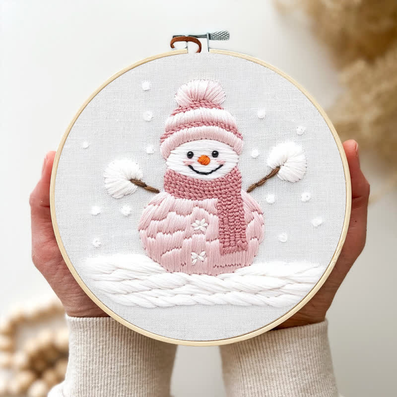 Rubbyoo Embroidery Kit - Cute Snowman - image 3