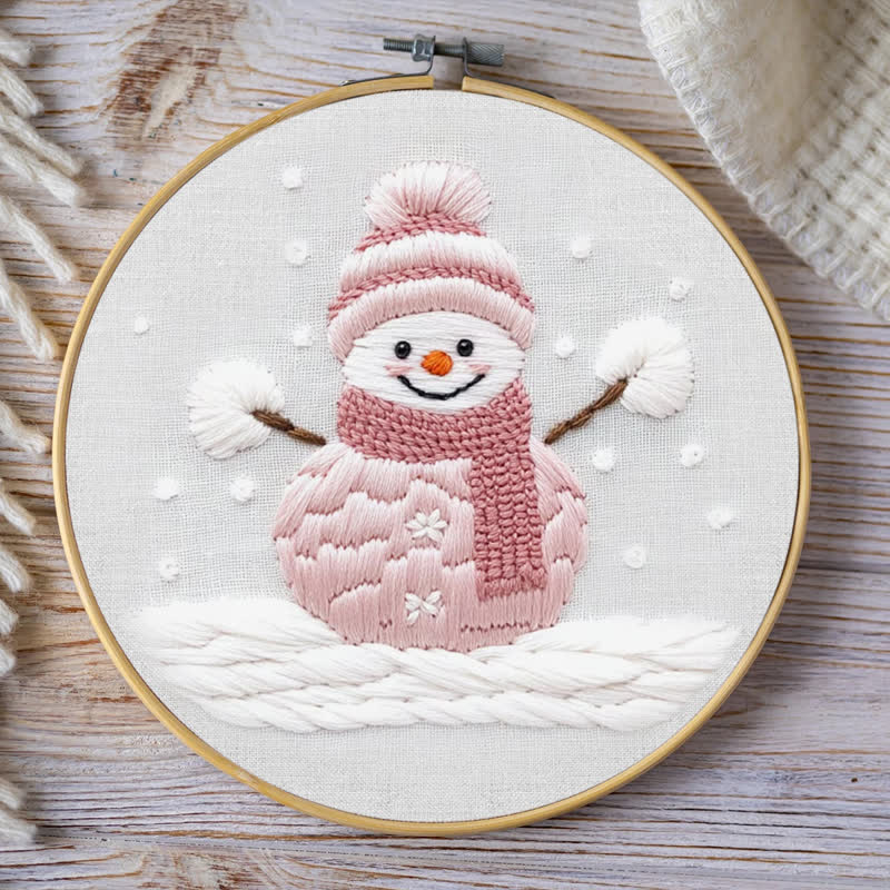 Rubbyoo Embroidery Kit - Cute Snowman - image 7
