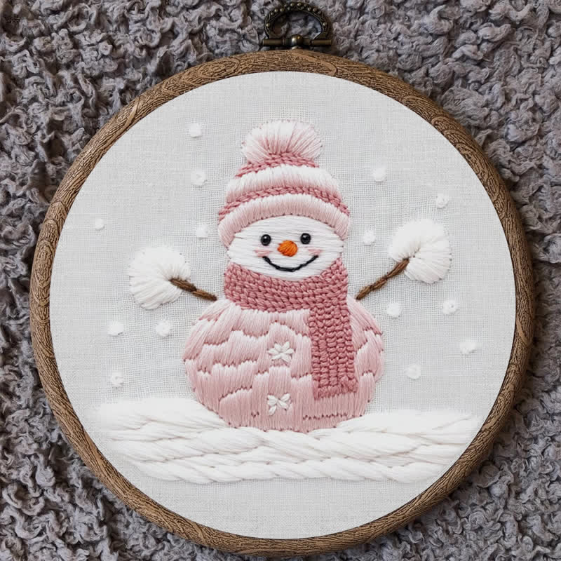 Rubbyoo Embroidery Kit - Cute Snowman - image 9