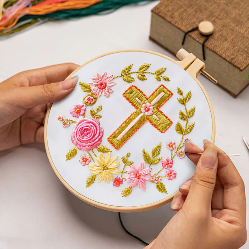 Rubbyoo Embroidery Kit - Christian - image 3