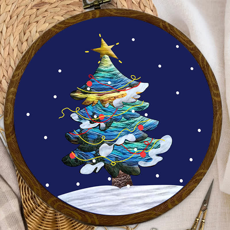 Rubbyoo Embroidery Kit - Merry Christmas Tree - image 4