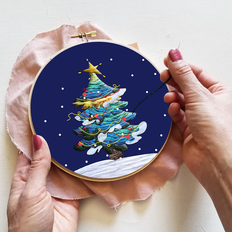 Rubbyoo Embroidery Kit - Merry Christmas Tree - image 6