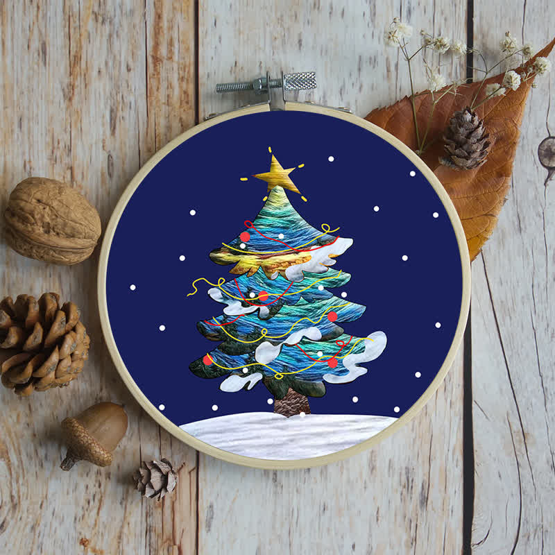 Rubbyoo Embroidery Kit - Merry Christmas Tree - image 7