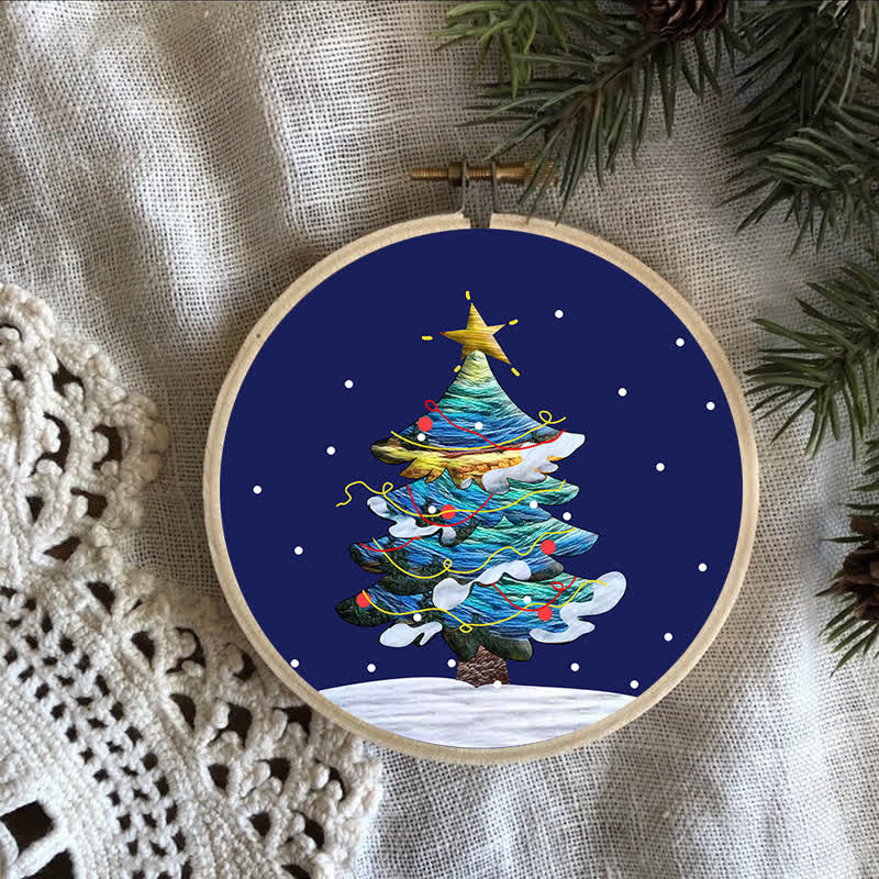 Rubbyoo Embroidery Kit - Merry Christmas Tree - image 9