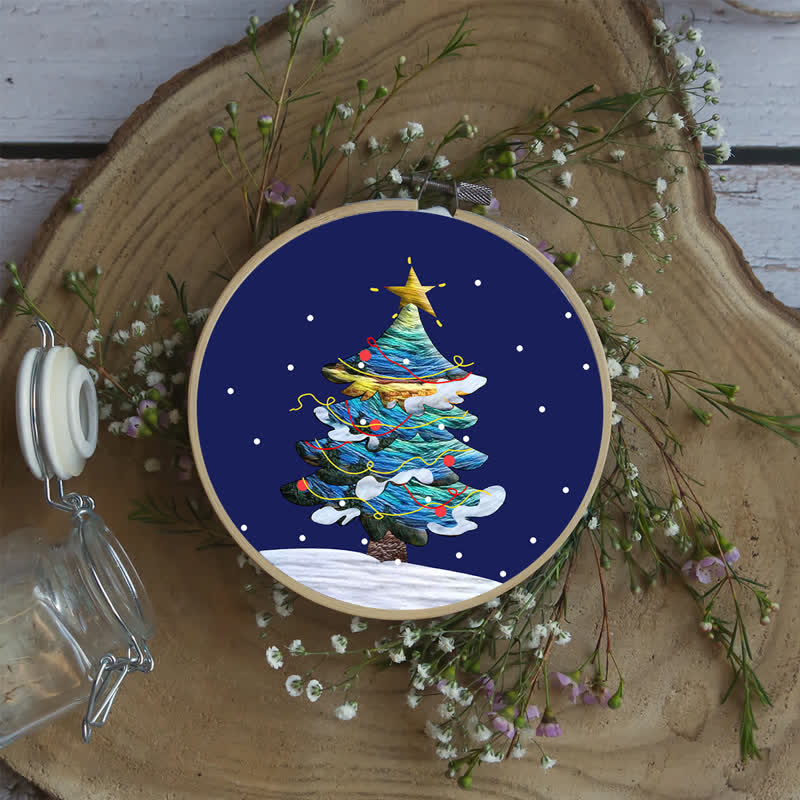 Rubbyoo Embroidery Kit - Merry Christmas Tree - image 8
