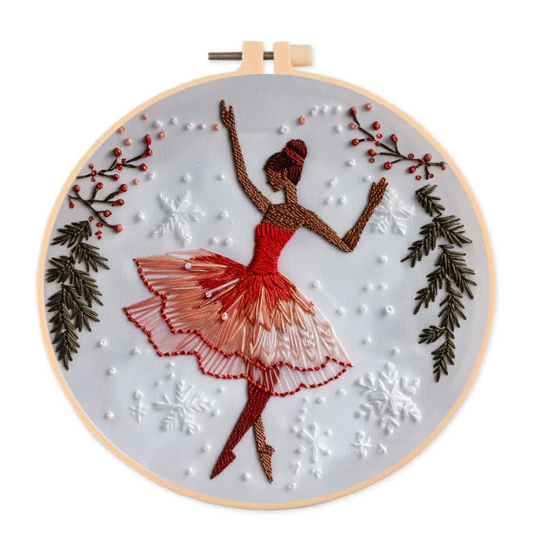 Rubbyoo Embroidery Kit - Nutcracker Sweets Christmas Ballet  - image 1