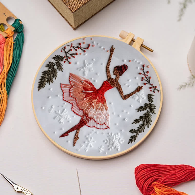 Rubbyoo Embroidery Kit - Nutcracker Sweets Christmas Ballet  - image 3