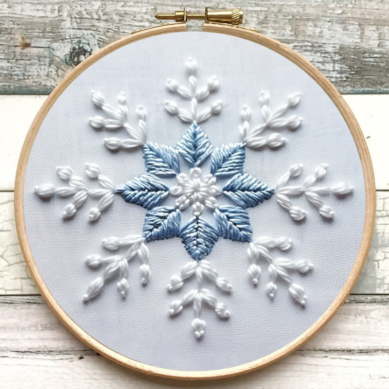 Rubbyoo Embroidery Kit - Snowflakes - image 6