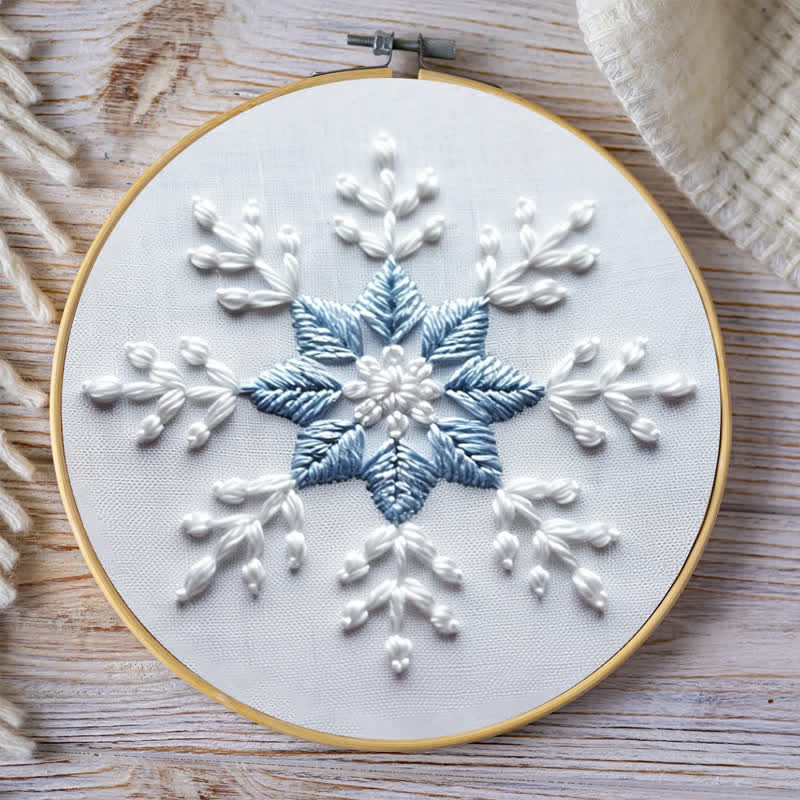 Rubbyoo Embroidery Kit - Snowflakes - image 7
