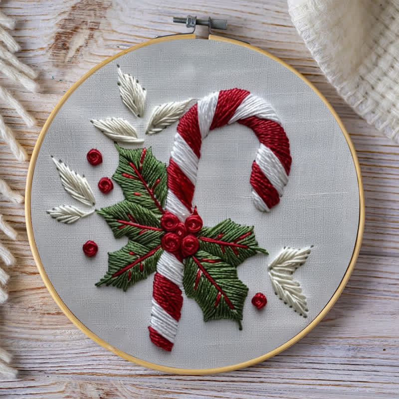 Rubbyoo Embroidery Kit - Candy Cane - image 8