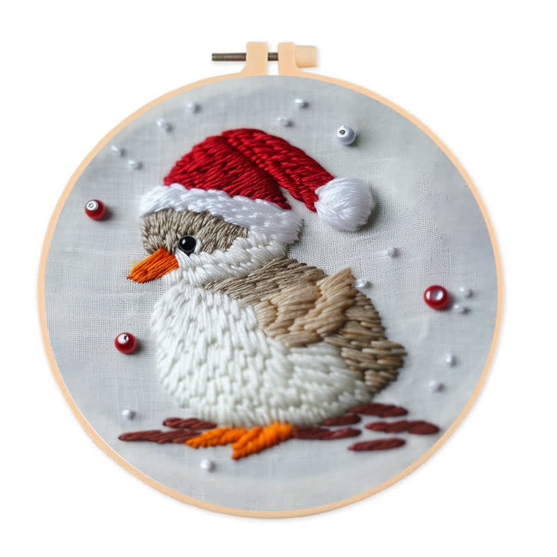 Rubbyoo Embroidery Kit - Early Bird Christmas Gift  - image 1
