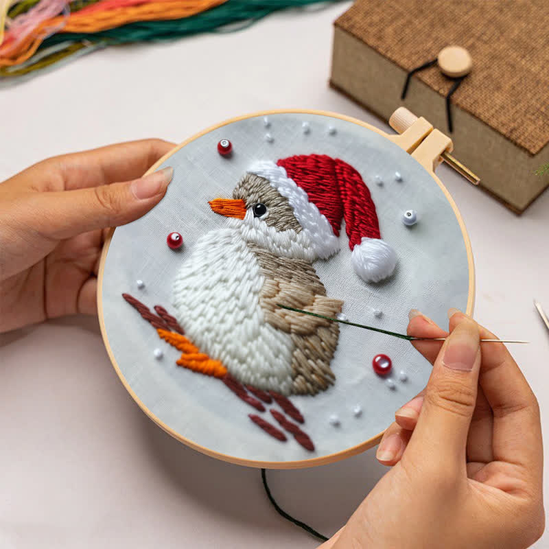 Rubbyoo Embroidery Kit - Early Bird Christmas Gift  - image 3