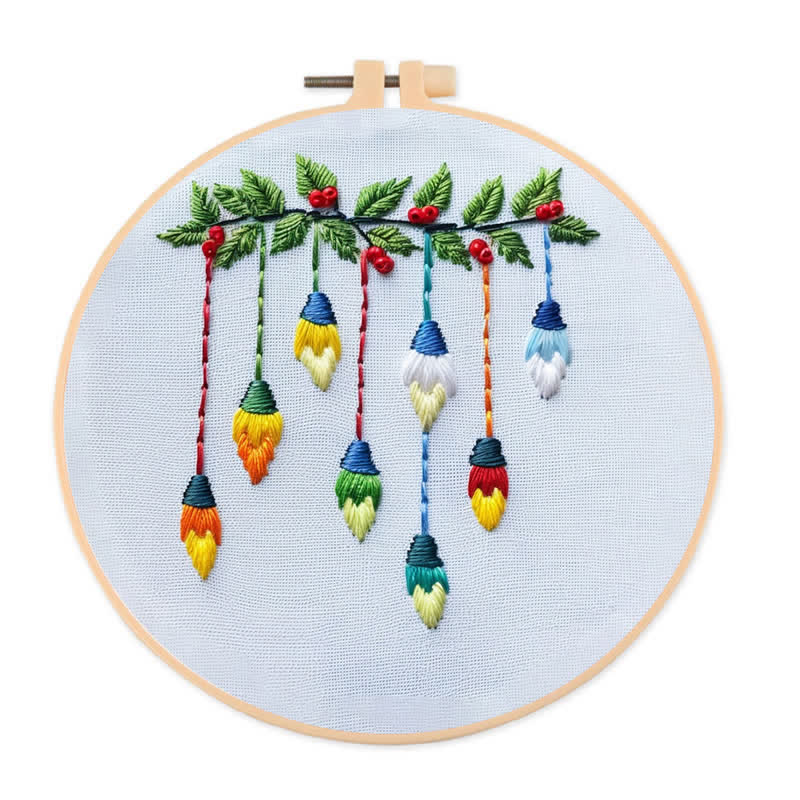 Rubbyoo Embroidery Kit - Christmas Light-2 - image 1