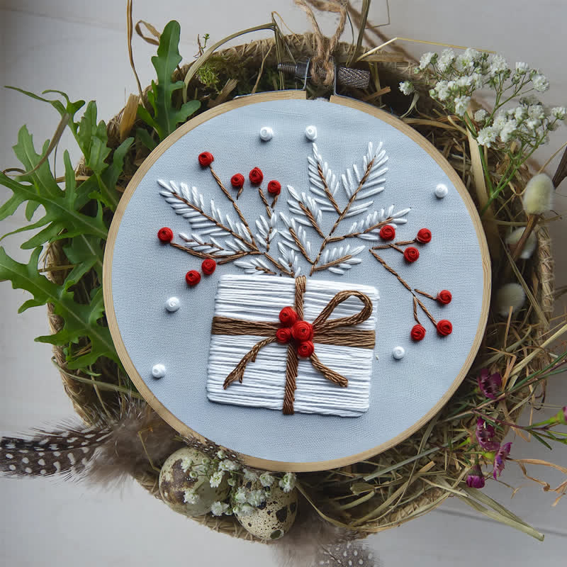 Rubbyoo Embroidery Kit - Christmas Gift Box - image 8