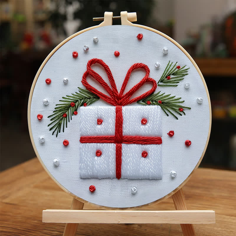 Rubbyoo Embroidery Kit - Christmas Present - image 3
