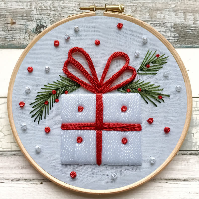 Rubbyoo Embroidery Kit - Christmas Present - image 6