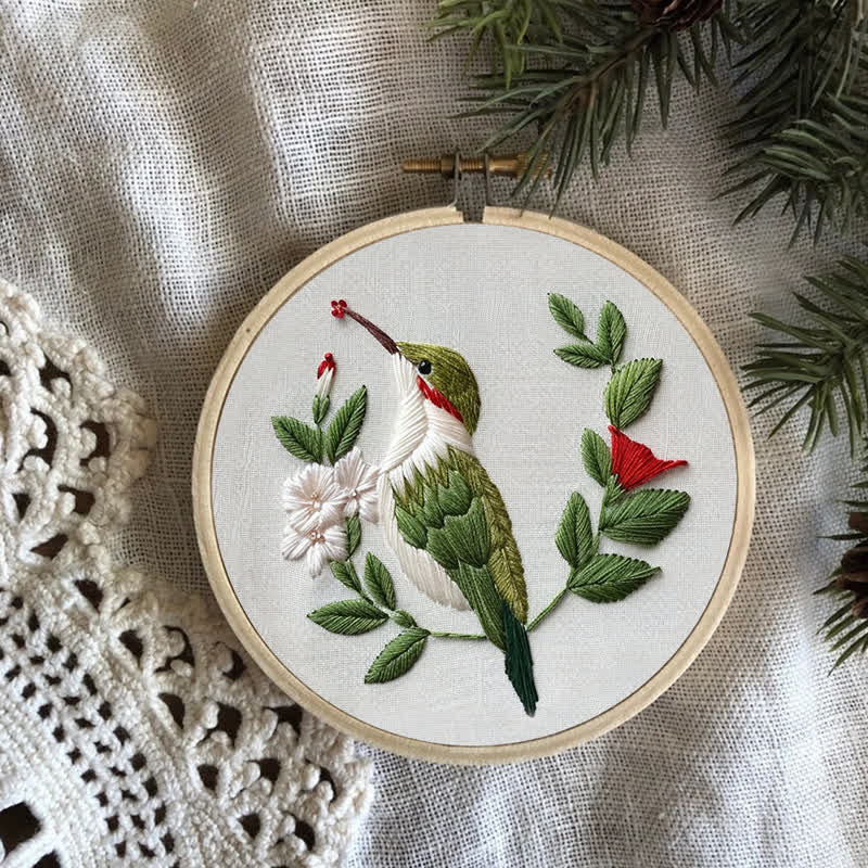 Rubbyoo Embroidery Kit - Hummingbird - image 8